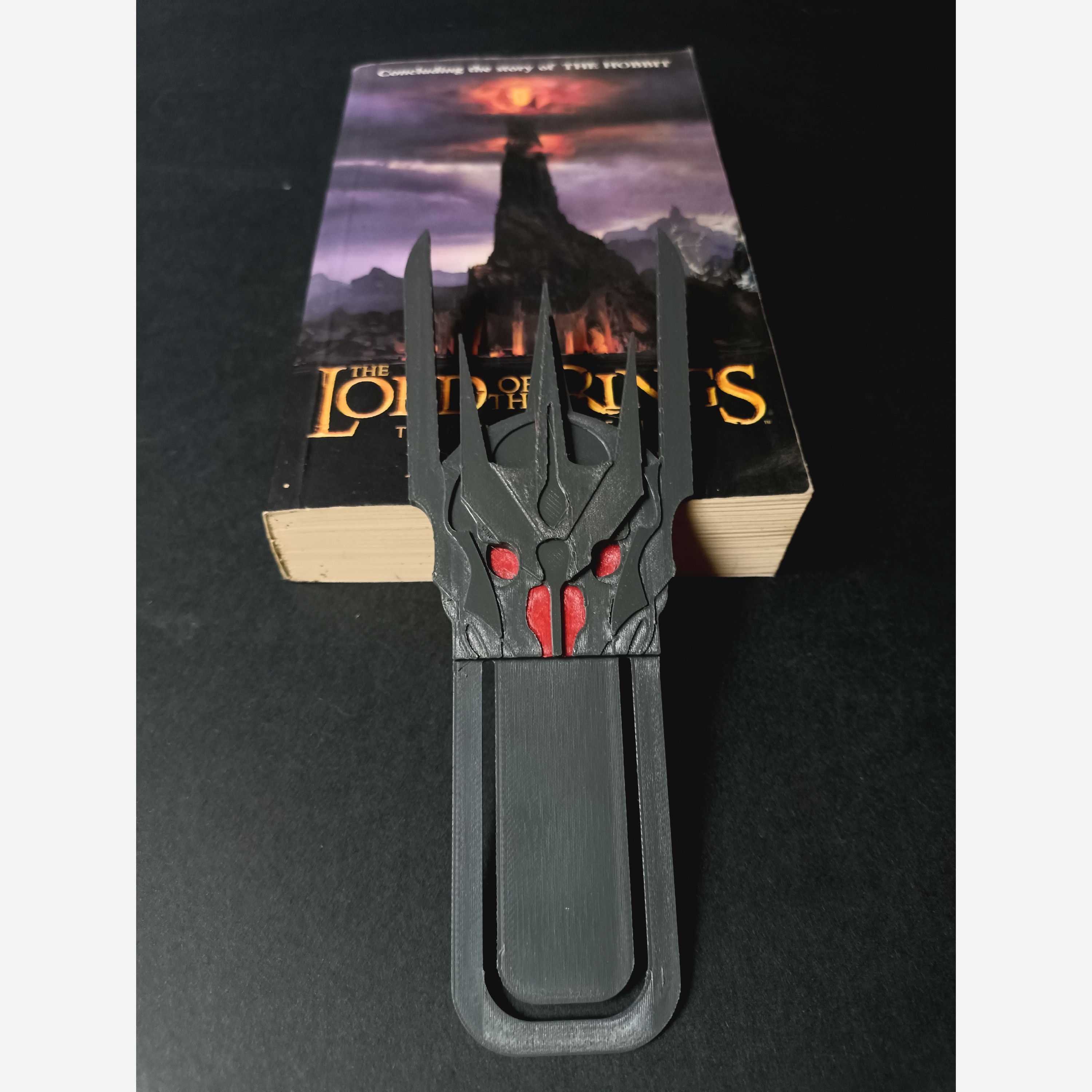 ارباب حلقه ها بوک مارک طرح ساروئون Lord of The Rings