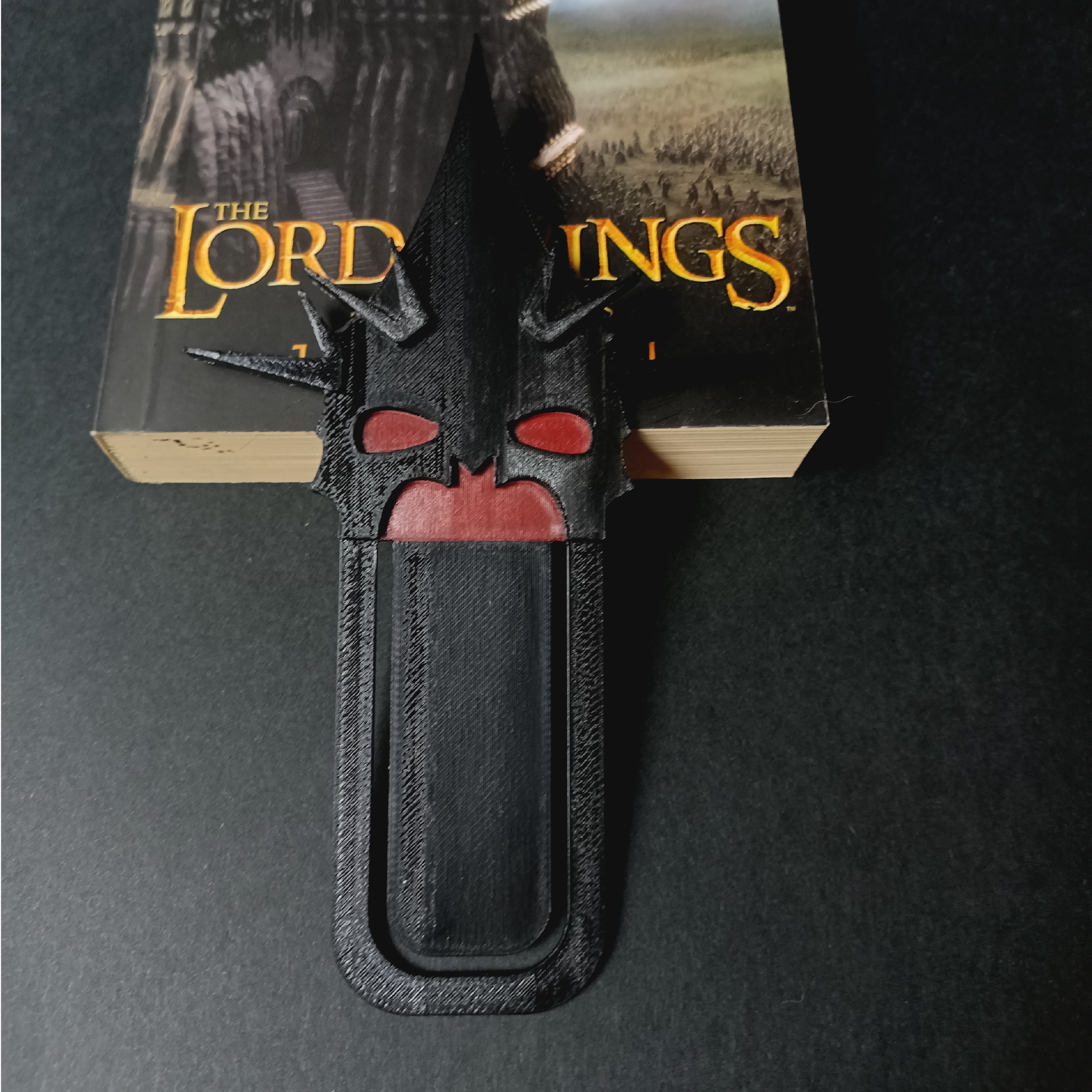 ارباب حلقه ها بوک مارک طرح ویچ کینگ Lord of The Rings